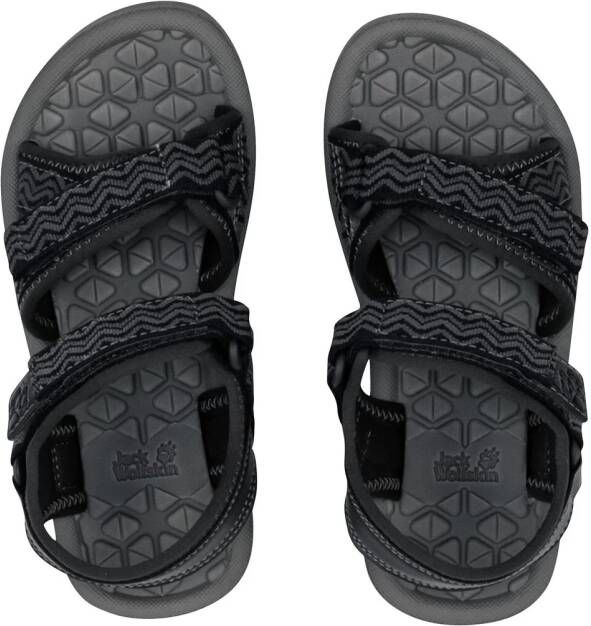 Jack Wolfskin Zulu VC Kids Kinderen sandalen black