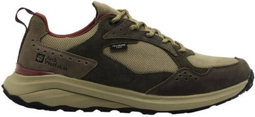 Jack Wolfskin Camp Fever Texapore Low Men Waterdichte outdoor-schoenen Heren anis