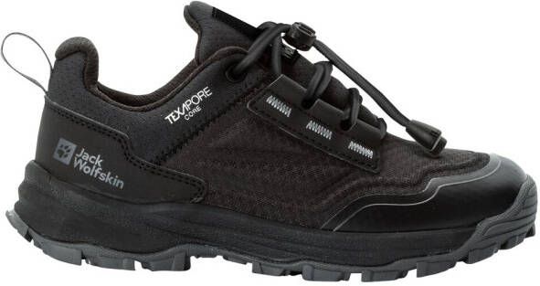 Jack Wolfskin Cyrox Texapore Low Kids Waterdichte wandelschoenen Kinderen black