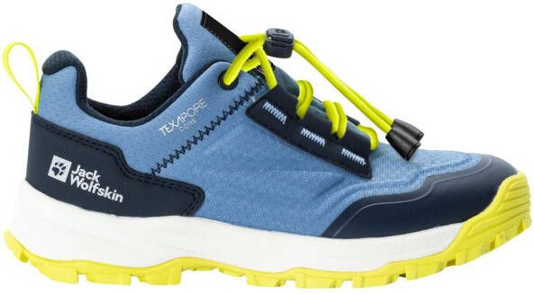 Jack Wolfskin Cyrox Texapore Low Kids Waterdichte wandelschoenen Kinderen elemental blue