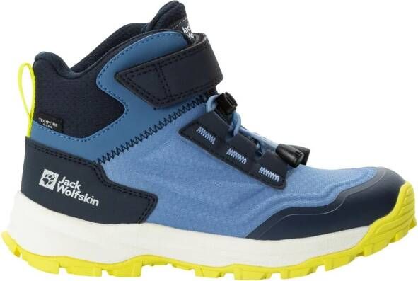 Jack Wolfskin Cyrox Texapore Mid Kids Waterdichte wandelschoenen Kinderen elemental blue