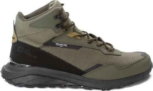 Jack Wolfskin Dromoventure Texapore Mid Waterdichte outdoor-schoenen island moss