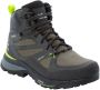 Jack Wolfskin Force Striker Texapore Mid Men Waterdichte wandelschoenen Heren Lime Dark Green - Thumbnail 1