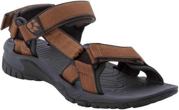 Jack Wolfskin Lakewood Ride Sandal Men Trekkingsandaal Heren brown black