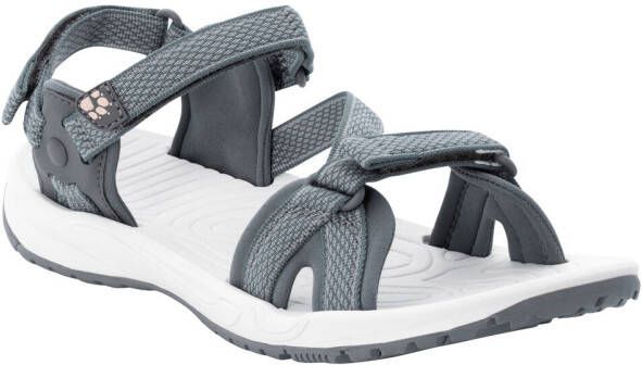 Jack Wolfskin Lakewood Ride Sandal Women Duurzame trekkingsandalen Dames bluish grey rose