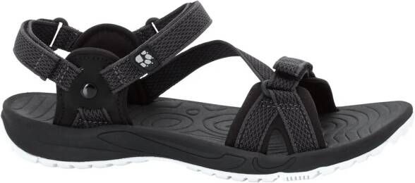 Jack Wolfskin Lakewood Ride Sandal Women Duurzame trekkingsandalen Dames black