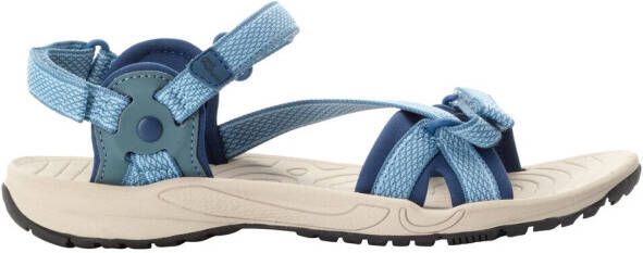 Jack Wolfskin Lakewood Ride Sandal Women Duurzame trekkingsandalen Dames Elemental Blue