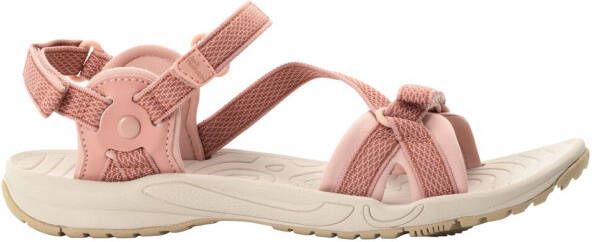 Jack Wolfskin Lakewood Ride Sandal Women Duurzame trekkingsandalen Dames Rose Dawn