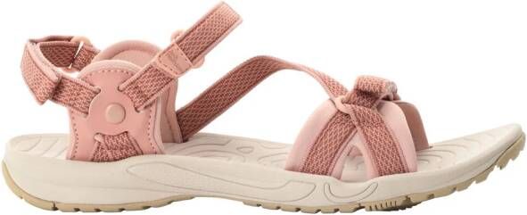 Jack Wolfskin Lakewood Ride Sandal Women Duurzame trekkingsandalen Dames Rose Dawn