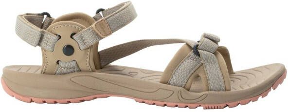 Jack Wolfskin Lakewood Ride Sandal Women Duurzame trekkingsandalen Dames sand storm