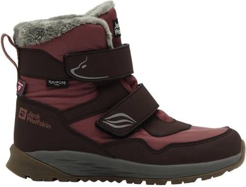 Jack Wolfskin Polar Bear-g Texapore Mid VC Kids Winterschoenen Kinderen Dark Mahogany