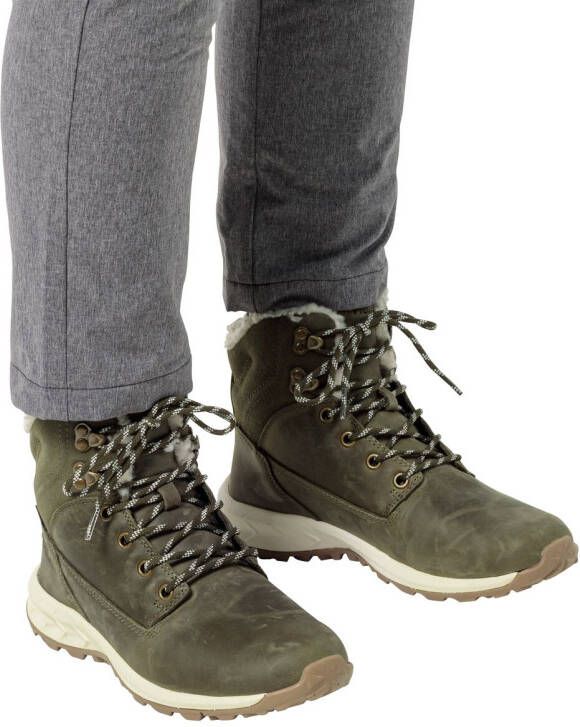 Jack Wolfskin Queenstown City Texapore Mid Women Waterdichte winterlaarzen Dames island moss