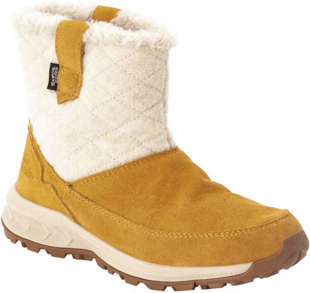 Jack Wolfskin Queenstown Texapore Boot Women Waterdichte winterlaarzen Dames 43 oranje honey white