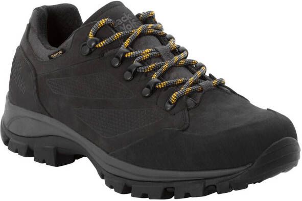 Jack Wolfskin Rebellion Texapore Low Men Waterdichte trekkingschoenen Heren Phantom Burly Yellow Xt