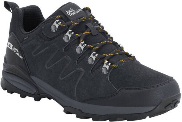 Jack Wolfskin Refugio Texapore Low Men Waterdichte wandelschoenen Heren Phantom Burly Yellow Xt