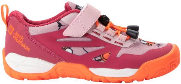 Jack Wolfskin Smileyworld Low Kids Kinderen wandelschoenen water lily