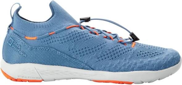 Jack Wolfskin Spirit Knit Low Women Herstellende schoenen Dames Elemental Blue