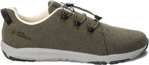 Jack Wolfskin Spirit Wool Low Outdoor schoenen island moss