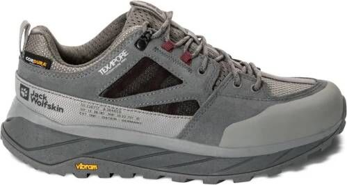 Jack Wolfskin Terraquest Texapore Low Women Waterdichte wandelschoenen Dames smokey grey