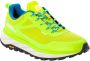 Jack Wolfskin Terrashelter Low Men Heren wandelschoenen 42.5 geel lime blue - Thumbnail 2