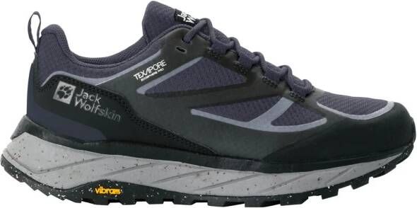 Jack Wolfskin Terraventure Texapore Low Women Waterdichte wandelschoenen Dames Graphite