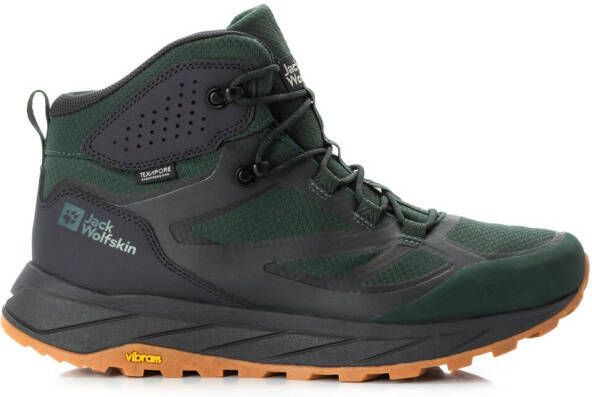 Jack Wolfskin Terraventure Texapore Mid Waterdichte wandelschoenen black olive