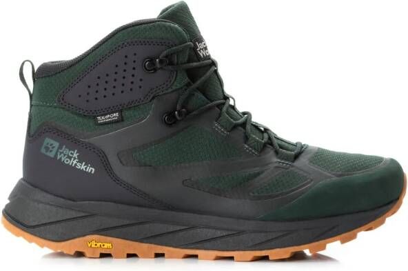 Jack Wolfskin Terraventure Texapore Mid Waterdichte wandelschoenen black olive