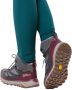 Jack Wolfskin Terraventure Texapore Mid Women Waterdichte wandelschoenen Dames dark maroon - Thumbnail 1