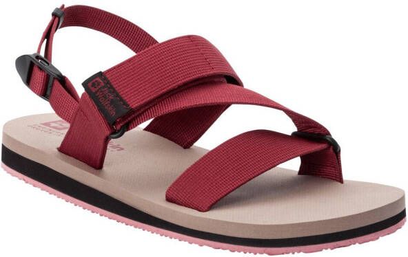 Jack Wolfskin Urban Entdeckung Belts Sandal Men Sandaal Heren cayenne red