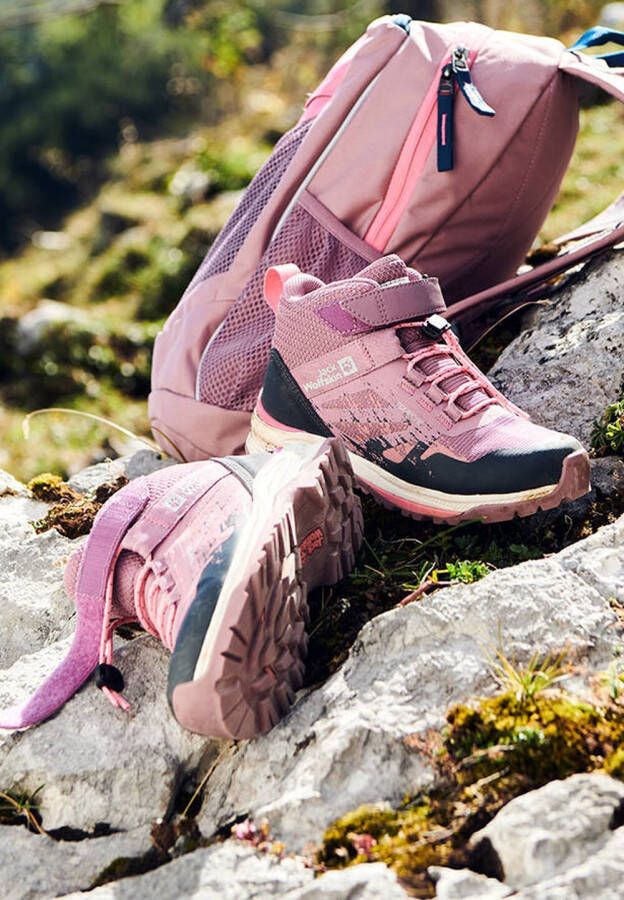 Jack Wolfskin Villi Hiker Texapore Mid Kids Waterdichte outdoor-schoenen Kinderen ash mauve