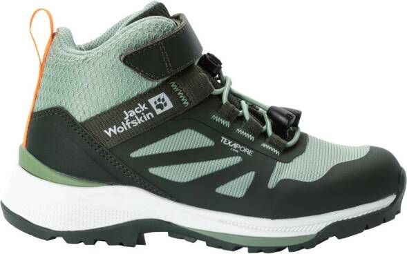 Jack Wolfskin Villi Hiker Texapore Mid Kids Waterdichte outdoor-schoenen Kinderen mint leaf