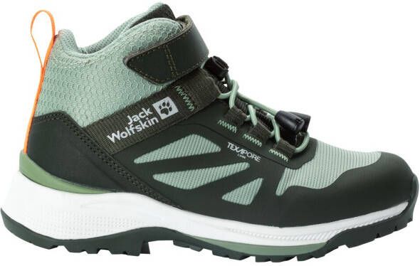 Jack Wolfskin Villi Hiker Texapore Mid Kids Waterdichte outdoor-schoenen Kinderen mint leaf