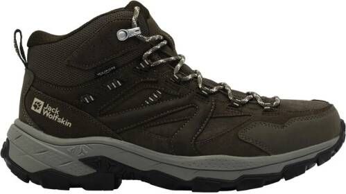 Jack Wolfskin Vojo Tour Backlength Texapore Mid Men Waterdichte wandelschoenen Heren cold coffee