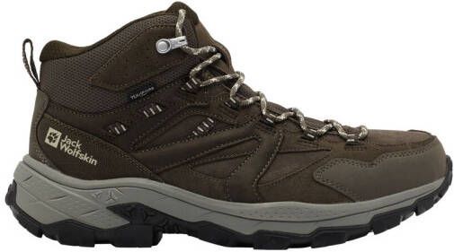 Jack Wolfskin Vojo Tour Backlength Texapore Mid Waterdichte wandelschoenen cold coffee