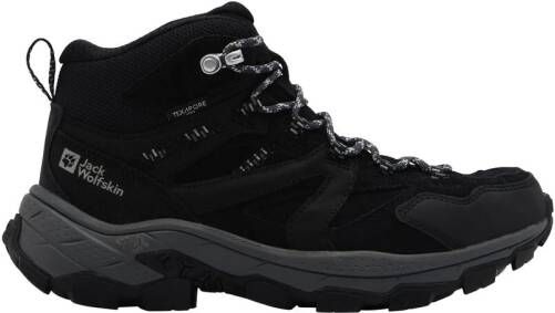 Jack Wolfskin Vojo Tour Backlength Texapore Mid Women Waterdichte wandelschoenen Dames Phantom