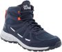 Jack Wolfskin Woodland 2 Texapore Mid Waterdichte wandelschoenen 48 dark blue red dark blue red - Thumbnail 2