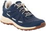 Jack Wolfskin Woodland 2 Vent Support System Low Women Lichte wandelschoen met leer Dames 39.5 dark blue beige dark blue beige - Thumbnail 2