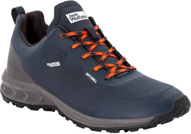 Jack Wolfskin Woodland Shell Texapore Low Men Waterdichte wandelschoenen Heren night blue