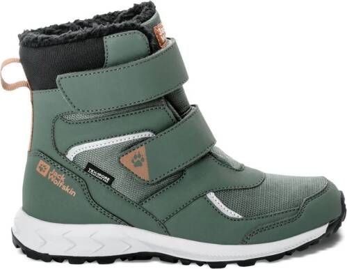 Jack Wolfskin Woodland WT Texapore High VC Kids Waterdichte winterlaarzen Kinderen slate green