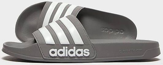 Adidas Adilette Slides Grey Three Cloud White Grey Three Grey Three Cloud White Grey Three