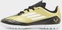 Adidas Perfor ce F50 Club Messi voetbalschoenen metallic goud wit zwart Imitatieleer 36 2 3 - Thumbnail 8