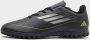 Adidas Perfor ce F50 Club junior voetbalschoenen zwart antraciet goud metallic Imitatieleer 36 2 3 - Thumbnail 3