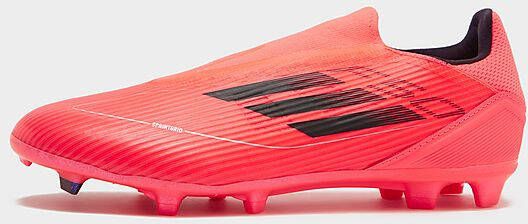 Adidas F50 League Laceless FG Turbo Aurora Black Platinum Metallic- Heren Turbo Aurora Black Platinum Metallic