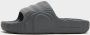 Adidas Originals Adilette 22 Badslippers Adilette Schoenen grey five grey five core black maat: 37 beschikbare maaten:37 38 39 40.5 42 43 44.5 4 - Thumbnail 3