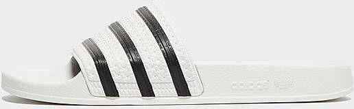 adidas Originals adilette Slides White Core Black White Core Black White