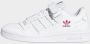 Adidas Originals Forum Low Schoenen Cloud White Cloud White Shock Pink Dames - Thumbnail 3