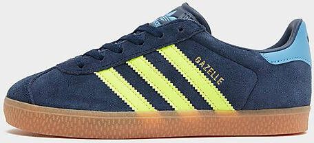 Adidas Originals Gazelle Children Night Indigo Solar Yellow Light Blue Night Indigo Solar Yellow Light Blue