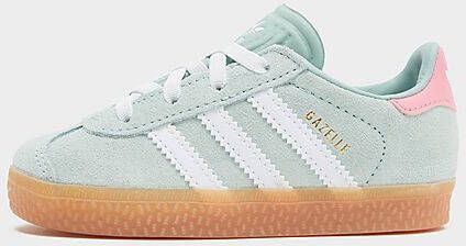 adidas Originals Gazelle II Baby's Hazy Green Cloud White Bliss Pink Kind Hazy Green Cloud White Bliss Pink