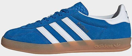 adidas Originals Gazelle Indoor Blue Bird Cloud White Gum- Dames Blue Bird Cloud White Gum