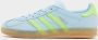 Adidas Originals Gazelle Indoor Dames Clear Sky Solar Green Gum- Dames Clear Sky Solar Green Gum - Thumbnail 2